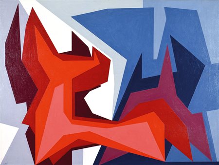 GUALTIERO NATIVI (Pistoia 1921 - Greve in Chianti 1999), L'Angelo ribelle n....