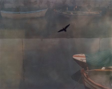 MARIO GIACOMELLI (Senigallia 1925 - 2000), Barche, fotografia su carta...