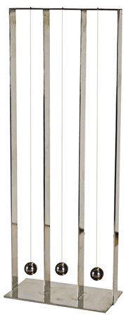 FAUSTO MELOTTI (Rovereto 1901 - Milano 1986), Pendoli, scultura in acciaio...