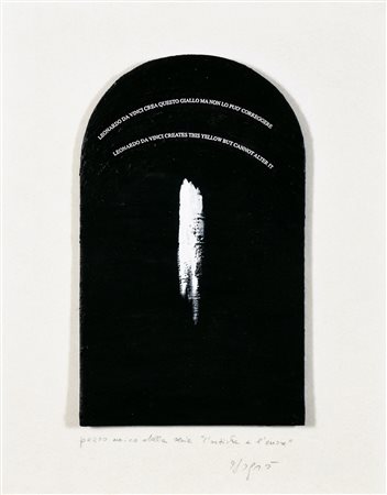 EMILIO ISGRO' (Barcellona Pozzo di Gotto 1937) L'Artista e l'Errore , (primi...