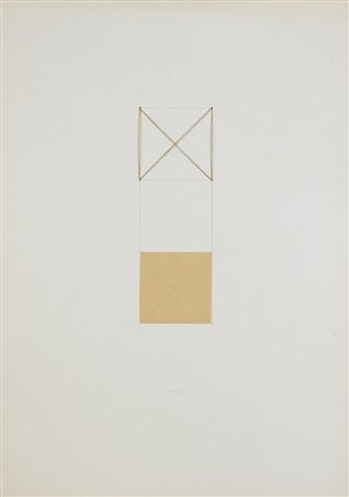 GIANFRANCO PARDI (Milano 1933 - 2012) senza titolo, 1976 tecnica mista...