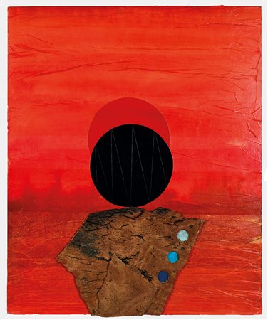 ROBERTO CRIPPA (Milano 1921 - Bresso 1972) senza titolo, (anni '70) olio...