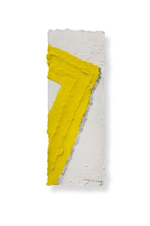 PINO PINELLI (1938)Senza Titolo, 2009Pittura su cartacm 26x10Firma e...