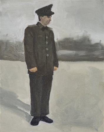 RADU COMSA (1975)Senza Titolo, 2007Olio su telacm 30,5x24Firma e datazione al...