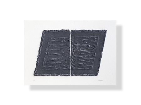 PINO PINELLI (1938)Pittura Grigia, 2006Serigrafia matericacm 85x60Firma e...