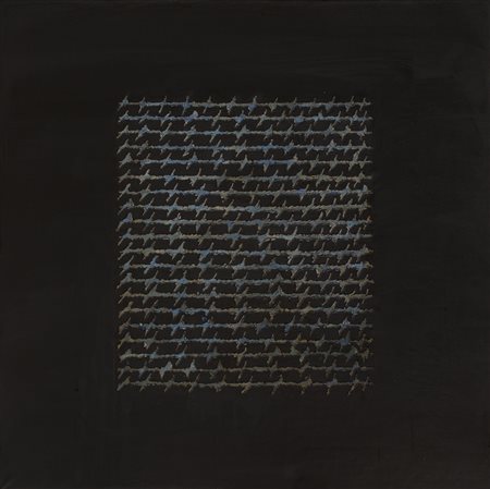 ALFREDO RAPETTI (1961)Scritture sacre, 2010Acrilici su telacm 100x100x4Firma,...