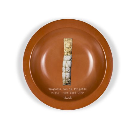 CHRISTO (1935)Spaghetti con le polpettePiatto in ceramica serigrafataDiametro...