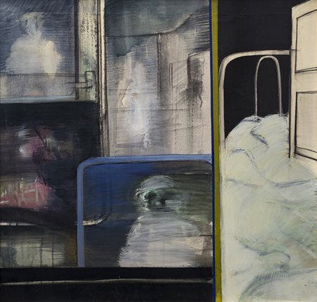 NATALE ADDAMIANO (1943)Racconto dell'affetto quotidiano, 1970Tempera e olio...