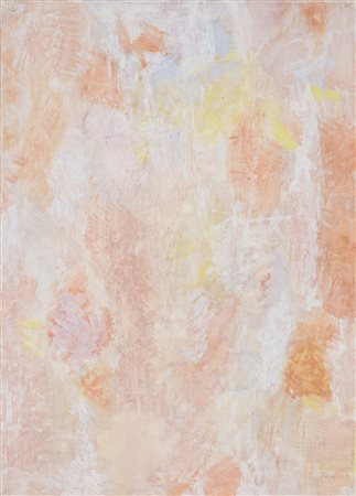 GIANFRANCO FASCE (1927-2003)Riflessi, 1977Tempera e tecnica mista su cartacm...