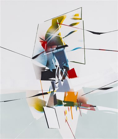 EDOARDO FRANCESCHINI (1928-2006)Senza Titolo, 1979Tecnica mista su telacm...