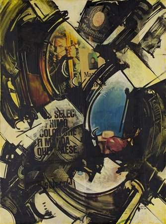 GIANNI BERTINI (1922-2010)Senza Titolo, 1994-95Acrilico, tecnica mista e...