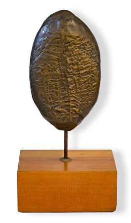 EMILIO SCANAVINO (1922-1986)Pane, 1964Fusione in bronzo con base in...