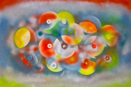 PAOLO MASI (1933)Senza Titolo, 2013Spray e tecnica mista su cartonecm...