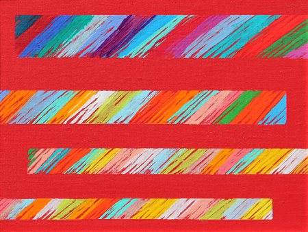 Piero DORAZIO (Roma 1927-07-29 Todi 2005-05-17) Vas VI 1998 olio su tela cm....