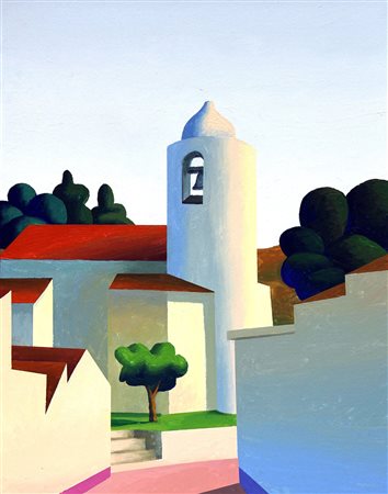 - SALVO (Leonforte 1947-05-22 Torino, 2015 ) Alem-tejo olio su tela cm. 90 x...