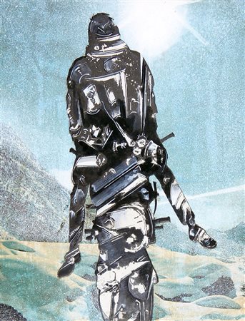 Gianni BERTINI (Pisa 1922-09-01 Normandia 2010 ) Neve sul Pireo 1972 tecnica...