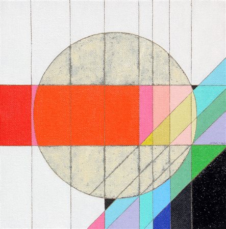 Eugenio CARMI (Genova 1920-02-17 Lugano, 2016 ) Piccolo cerchio in ansia 2008...