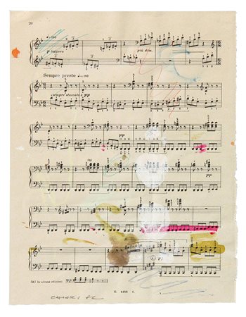 Giuseppe CHIARI (Firenze 1926-09-26 Firenze 2007-05-10) Senza titolo 1982...