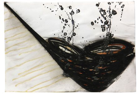 Gilberto ZORIO (Andorno Micca 1944-09-21 ) Senza titolo 1992 tecnica mista su...