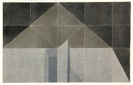 Giuseppe UNCINI (Fabriano 1929-02-01 Trevi 2008-04-02) Senza titolo 1981...