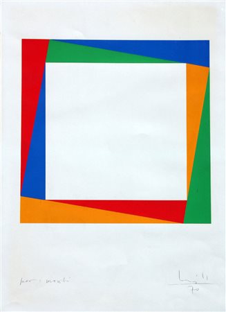 Max BILL (Winterthur 1908-12-22 Berlino 1994-12-09) Per i monti 1970...