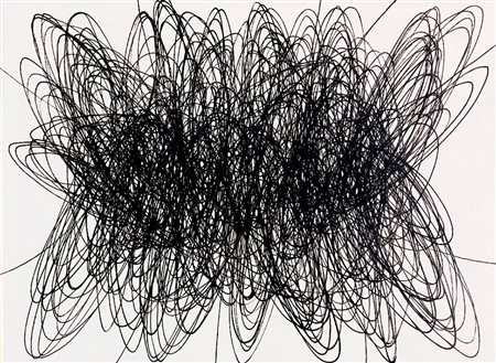 Roberto CRIPPA (Monza 1921-05-07 Bresso 1972-03-19) Spirale 1950 olio su tela...