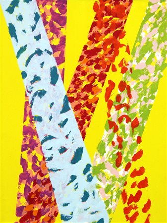 Piero DORAZIO (Roma 1927-07-29 Todi 2005-05-17) Country roads 2004 acrilico...