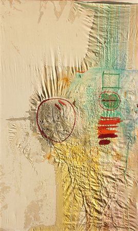 Hermann NITSCH (Vienna 1938-08-29 ) Process 1982 tecnica mista e collage su...