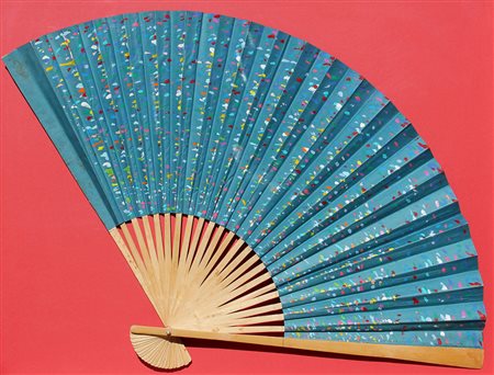 Piero DORAZIO (Roma 1927-07-29 Todi 2005-05-17) Senza titolo 2002 ventaglio...