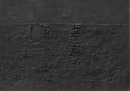 Alberto BURRI (Città di Castello 1915-03-12 Nizza 1995-02-13) Cretto (B) 1971...