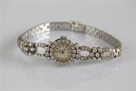 [Nessun Autore] Orologio gioiello, marca Ebel, in oro bianco 18kt, gr 31....