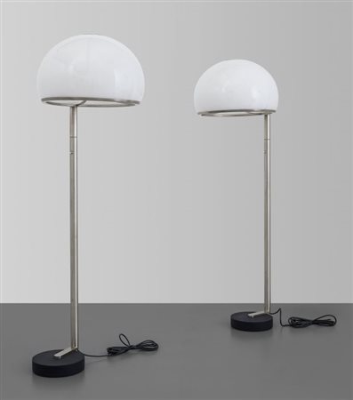 VITTORIO GREGOTTI, LODOVICO MENEGHETTI, GIOTTO STOPPINODue lampade da terra...