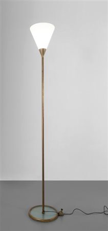 FONTANA ARTE Una lampada da terra "2003", circa 1960. Ottone nichelato,...