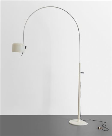 JOE COLOMBO Una lampada da terra ad arco "Coupé" per O-LUCE, 1967. Metallo...