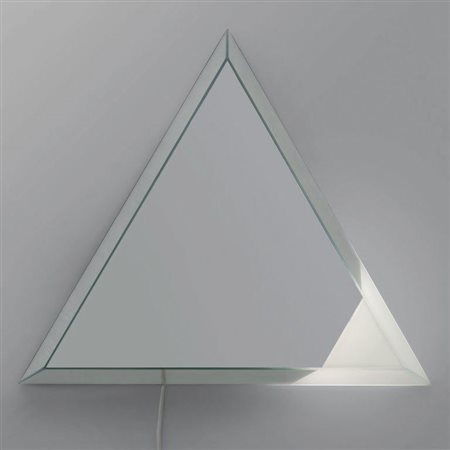 NANDA VIGO Una scultura luminosa "Life", produzione GLAS, 2009. Cristallo...