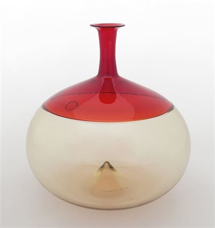TAPIO WIRRKALA, VENINIUn vaso della serie "Bolle" a incalmo, circa...