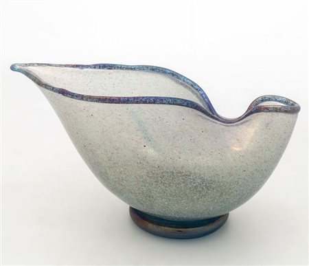 ERCOLE BAROVIER, BAROVIER & TOSOUna coppa di vetro Eugeneo, 1951. Altezza cm...