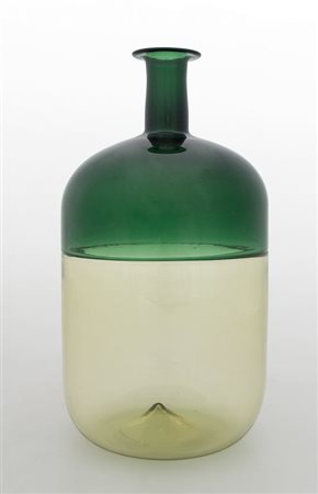TAPIO WIRKKALA, VENINIUn vaso della serie "Bolle" a incalmo, circa...