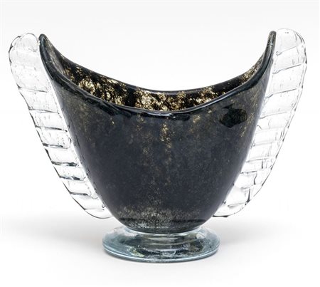 ERCOLE BAROVIER, BAROVIER & TOSO Un vaso in vetro crepuscolo, 1935-36,...