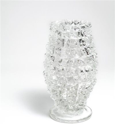 ERCOLE BAROVIER Un vaso in vetro "rostrato" per BAROVIER & TOSO, anni "40....
