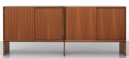 MIM Una credenza, anni "60. Legno di teak, legno impiallacciato in teak,...