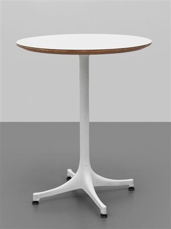 GEORGE NELSON Un tavolino della serie "Pedestal Tables" per HERMAN MILLER,...