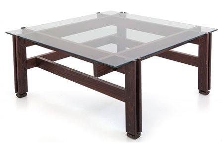 ICO PARISI Un tavolino "751" per CASSINA, 1961. Legno di palissandro,...