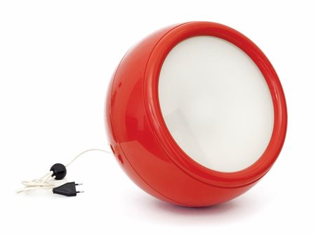 STUDIO TETRARCH Una lampada da terra "Pallade" per ARTEMIDE, 1968. Resina...