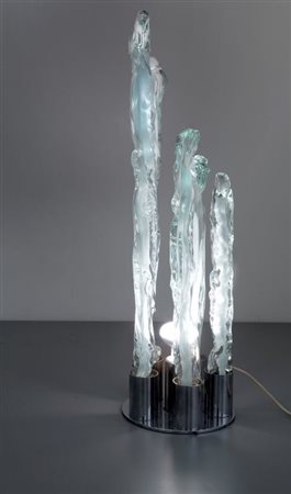 ETTORE FANTASIA, GINO POLI Una lampada da terra "e7t" (serie "Excalibur") per...