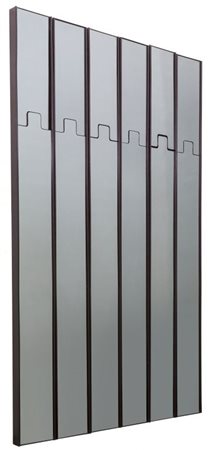 ELCO Sei specchi-appendiabiti da parete, anni '70. Altezza cm 200, larghezza...