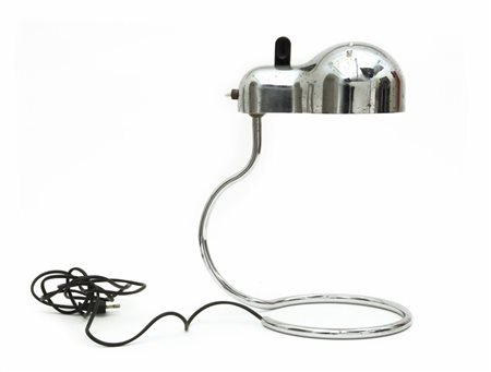 JOE COLOMBO Una lampada da tavolo "Minitopo" per STILNOVO, circa 1971....