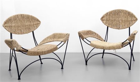 TOM DIXON Due poltrone "Fat Chair" per CAPPELLINI INTERNATIONAL, 1991....