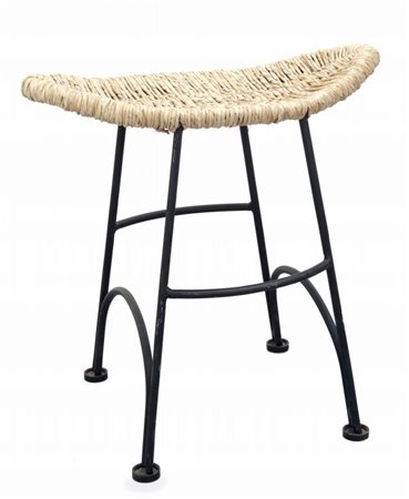 TOM DIXON uno sgabello per CAPPELLINI, circa 1991. Tondino di ferro...