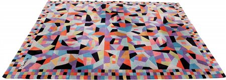 MISSONI Un tappeto, anni "80. Pura lana. Firmato. Cm 240 x 170.